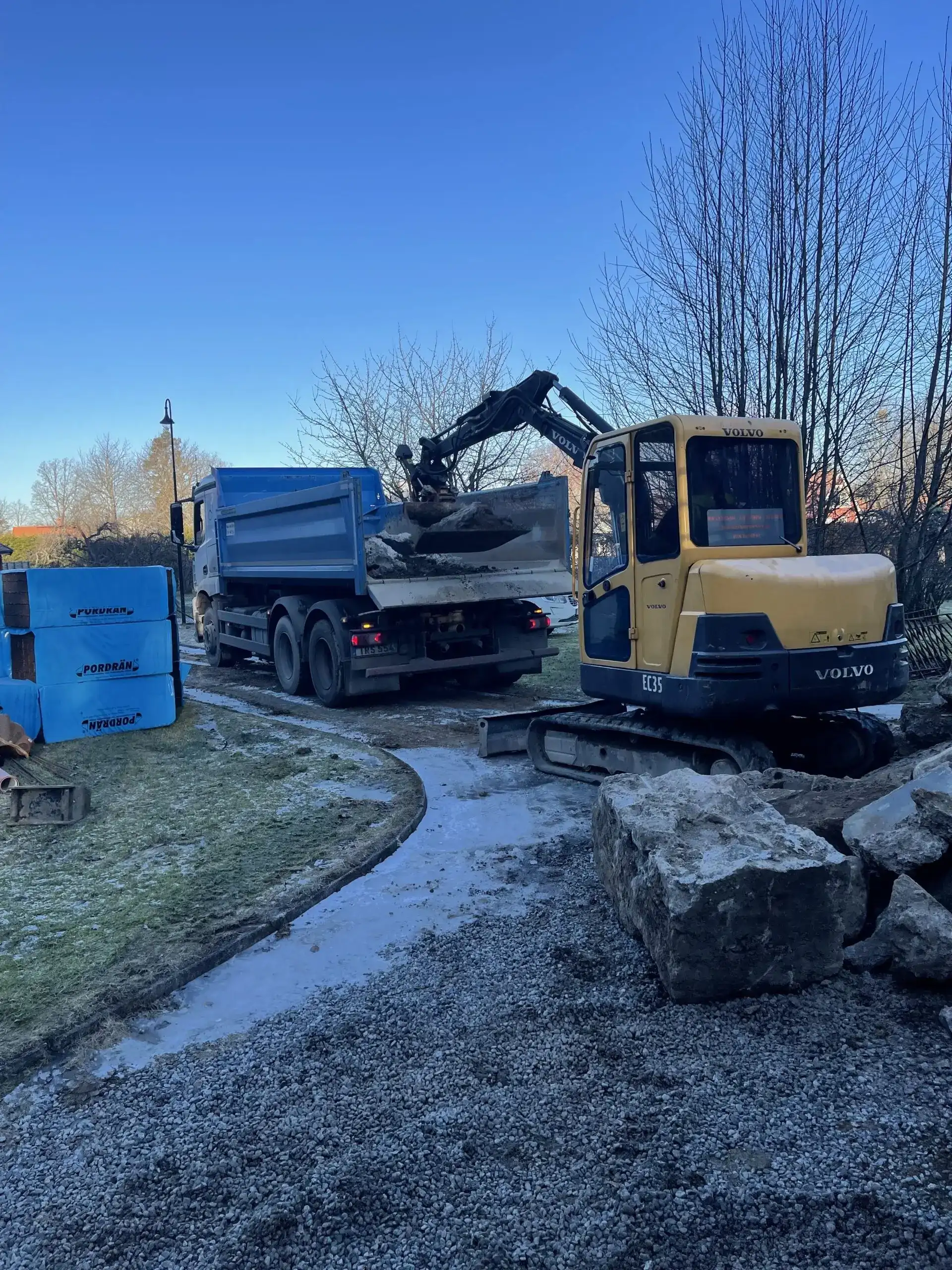 grävarbeten i Jönköping